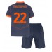 Inter Milan Henrikh Mkhitaryan #22 Tredjedraktsett Barn 2025-26 Korte ermer (+ Korte bukser)